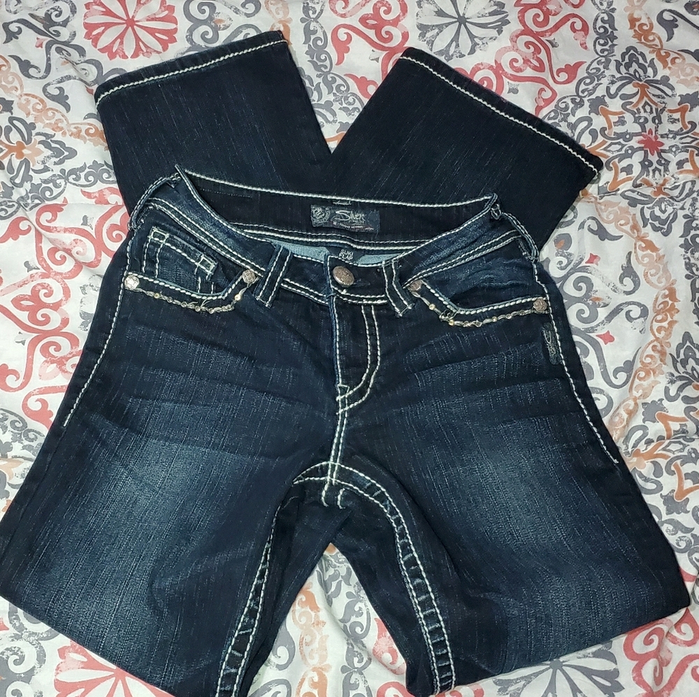 Silver Jeans Suki Flap 26 x 32